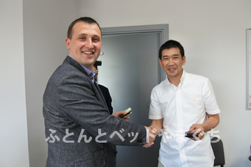 ティノル社長と